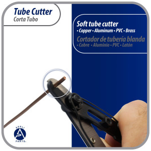 Appli Parts APT-TC157 Capillary Tube Cutter for Copper, Aluminum, steel, PVC and other soft metal pipe for Professionals and DIY applications