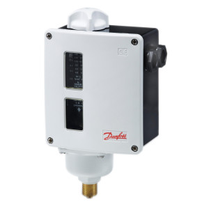 Danfoss 017-523766 RT200 Presostato, 3.6 a 17.4 psi, SPDT, Reset Automatico, Conexion G de 3/8 pulg Macho Danfoss 017-523766 RT200 Presostato, 3.6 a 17.4 psi, SPDT, Reset Automatico, Conexion G de 3/8 pulg Macho