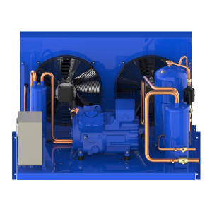 Danfoss OP-HBZ315D49Q Unidad Condensadora Microcanal 7.5HP MBP 230V/3Ph/60Hz Compatible con R404A, R22, Lubricante POE, 2 Ventiladores, Compresor Semi Hermetico HG(X)34e/315-4S 115F0726
