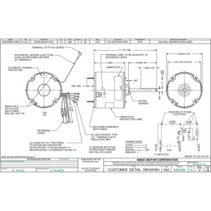 US Motors 3736 1/4 Hp 1075 rpm, 6 poles, 1 shaft, TEAO Enclosure, 1 speed, 5.6 diameter, CW, Lead End Reversible 460 V, 60 hz, 1 ph, 7.5 mfd/370 VAC Run Capacitor K055TDS8457014B US Motors 3736 1/4 Hp 1075 rpm, 6 poles, 1 shaft, TEAO Enclosure, 1 speed, 5.6 diameter, CW, Lead End Reversible 460 V, 60 hz, 1 ph, 7.5 mfd/370 VAC Run Capacitor K055TDS8457014B