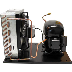 Danfoss LCHC0060RC0091G 1/2HP+, R404,R507 Condensing Unit for Refrigeration, Copper Coil Aluminum Fins LBP 230/1/60 (V/Ph/Hz) 1 Fan with Reciprocating Compressor SC15CLX, 114N1676 114N2336