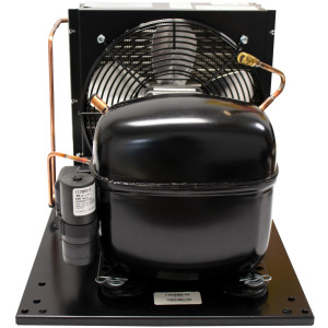 Danfoss LCHC0060RC0091G 1/2HP+, R404,R507 Condensing Unit for Refrigeration, Copper Coil Aluminum Fins LBP 230/1/60 (V/Ph/Hz) 1 Fan with Reciprocating Compressor SC15CLX, 114N1676 114N2336