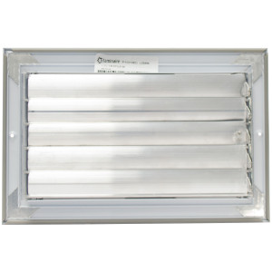 Laminaire CL1M1006 10x6 1-Via, Blanco, Hoja Curva, Difusor de Cielo con Damper ML Laminaire CL1M1006 10x6 1-Via, Blanco, Hoja Curva, Difusor de Cielo con Damper ML