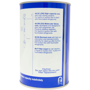 Danfoss 023U5381 Filter Drier Core 48-DA for DCR, After Burnout, includes Gasket, for Use with DCR 0485 to 19217 and other 4-3/4 in Shells
 Danfoss 023U5381 Filter Drier Core 48-DA for DCR, After Burnout, includes Gasket, for Use with DCR 0485 to 19217 and other 4-3/4 in Shells