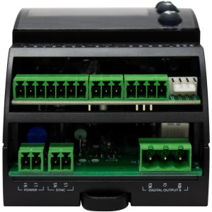 Danfoss 080G0112 Control Programable MCX06D, 6 Relays, 24V, Communicacion CANBUS, MODBUS, RS485 