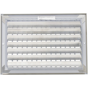 Laminaire VML1208 12x8 Difusor de Pared Blanco con Damper ML Laminaire VML1208 12x8 Difusor de Pared Blanco con Damper ML