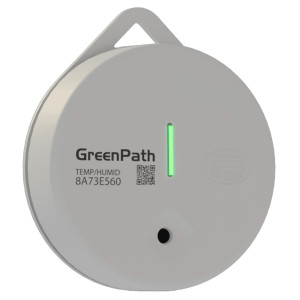 Full Gauge GreenPath Temperatur Humidity Portable Sensor, temp -4 to 140F,  Hum 100,Bluetooth BLE, AAA Battery operated Full Gauge GreenPath Temperatur Humidity Portable Sensor, temp -4 to 140F,  Hum 100,Bluetooth BLE, AAA Battery operated