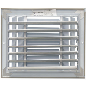 Laminaire CL3M1008 10x8 3-Via, Blanco, Hoja Curva, Difusor de Cielo con Damper ML Laminaire CL3M1008 10x8 3-Via, Blanco, Hoja Curva, Difusor de Cielo con Damper ML