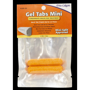 Nu-Calgon 4185-95 Gel Tabs Mini 1.5 Ton, 2 Tablets per pack Nu-Calgon 4185-95 Gel Tabs Mini 1.5 Ton, 2 Tablets per pack
