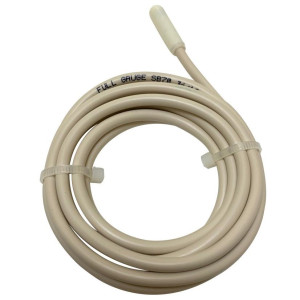 Full Gauge SB70 NTC Temperature Sensor with 10.5 ft (3.2 m) double insulation cable, thermoplastic polyester body, fused sensor tip, temperature range -58 to 221 F (-50 to 105 C)