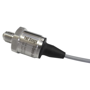 Full Gauge SB69-100V Pressure Transducer 0-100 PSI (0-6 bar), 1/4 in SAE Male, supply 5 V, output 0.5 to 4.5 V, operating temperature range -40 F to 212 F (-40 C to 100 C)