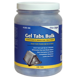 Nu-Calgon 4185-06 Gel Tabs Up to 5 Ton, 100 Tabs Nu-Calgon 4185-06 Gel Tabs Up to 5 Ton, 100 Tabs