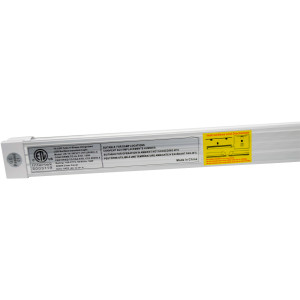 Lumipro V2 Series LED Integrated Tube Light, 36 Watt, 4600lm, 5000K. 4ft x 1in, Clear Cover, 100-277VAC Operating temperatures -22 to 149 F (-30 to 65C)