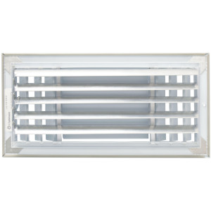 Laminaire CL3M1406 14x6 3-Via, Blanco, Hoja Curva, Difusor de Cielo con Damper ML Laminaire CL3M1406 14x6 3-Via, Blanco, Hoja Curva, Difusor de Cielo con Damper ML