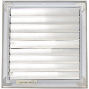 Laminaire L-CL1M1010 10x10 1-Via, Blanco, Hoja Curva, Difusor de Cielo con Damper ML