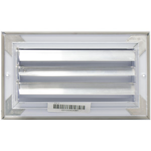 Laminaire CL1M0804 8x4 1-Via, Blanco, Hoja Curva, Difusor de Cielo con Damper ML Laminaire CL1M0804 8x4 1-Via, Blanco, Hoja Curva, Difusor de Cielo con Damper ML