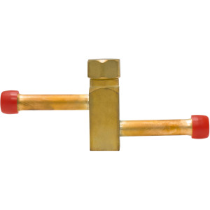SANHUA SERVICE-BAR-3-S-T Service Valve 3/8 in, ODF SANHUA SERVICE-BAR-3-S-T Service Valve 3/8 in, ODF