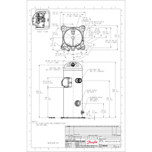 Danfoss MLZ076T2LQ9A 10 HP MBP Compresor Scroll de Refrigeracion 208-230/3/60 (V/Ph/Hz) R404,R407,R507,R452,R134,R513,R22,R448,R449 Valvulas Rotolock V02,V05, Aceite POE 121L8835 Remplaza 120U8055, 120U8056, 121L8834 Danfoss MLZ076T2LQ9A 10 HP MBP Compresor Scroll de Refrigeracion 208-230/3/60 (V/Ph/Hz) R404,R407,R507,R452,R134,R513,R22,R448,R449 Valvulas Rotolock V02,V05, Aceite POE 121L8835 Remplaza 120U8055, 120U8056, 121L8834