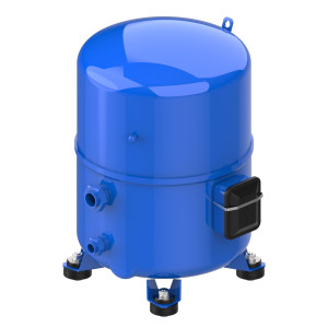 Danfoss MTZ144HV4AVE 12HP R404,R407,R134,R448, MBP Reciprocating Refrigeration Compressor 400/3/50 460/3/60 (V/Ph/Hz),Discharge 1-1/4 in V04, Suction 1-3/4 in V02, Rotolock,POE Oil, MTZ144-4V