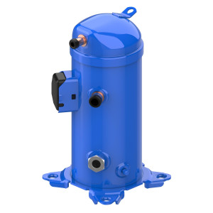 Danfoss MLZ026T1LT9A 3.5 HP MBP Refrigeration Scroll Compressor 208-230/1/60 (V/Ph/Hz) R404, R407, R507, R452, R134, R513, R22, R448, R449 Rotolock Valves V04, V06, POE Oil 121L8751 Replaces 121U8751