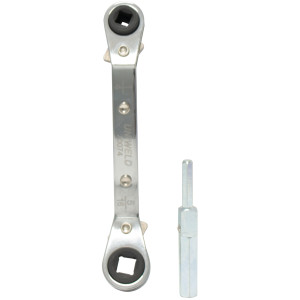 Uniweld 70074 Llave Ratchet, 3/16 y 1/4 pulg apertura cuadrada, 3/8 y 5/16 pulg apertura Cuadrada, con Adaptador Dual para Valvula exagonal de 3/16 y 5/16 Uniweld 70074 Llave Ratchet, 3/16 y 1/4 pulg apertura cuadrada, 3/8 y 5/16 pulg apertura Cuadrada, con Adaptador Dual para Valvula exagonal de 3/16 y 5/16