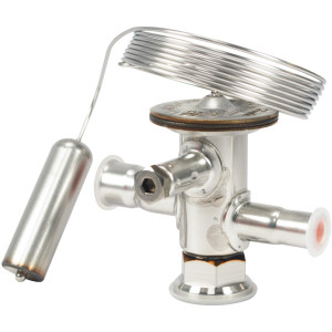 Danfoss 068U2204 1/8 - 2.5TR Cuerpo de Valvula de Expansion, TUA, R134a, R513A, 1/4x1/2 in, Soldable, ODF, Ecualizacion Interna Single-flow, -40 to 50 F, Capacidad según el Orificio Venta Separada