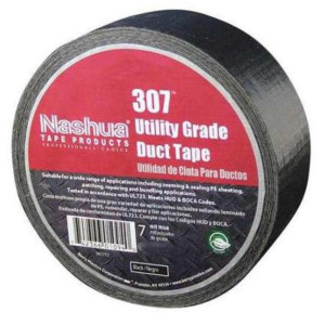 Multi-Purpose Tape (1.88"X60yds) Nashua 307 Black 7 Mil (Ul) 1087774 Multi-Purpose Tape (1.88"X60yds) Nashua 307 Black 7 Mil (Ul) 1087774