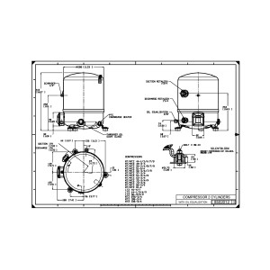 Danfoss MTZ56HL3AVE 5HP R404,R407,R134,R448, MBP Compresor Reciprocante para Refrigeracion 200-230/3/60 (V/Ph/Hz),Descarga 1-3/4 pulg V07, Succion 1-1/4 pulg V04, Rotolock,Aceite POE ,MTZ56-3V Danfoss MTZ56HL3AVE 5HP R404,R407,R134,R448, MBP Compresor Reciprocante para Refrigeracion 200-230/3/60 (V/Ph/Hz),Descarga 1-3/4 pulg V07, Succion 1-1/4 pulg V04, Rotolock,Aceite POE ,MTZ56-3V
