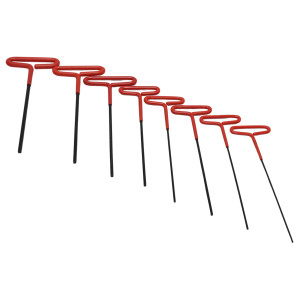 MA-Line MA-1202 Set de Llaves Hexagonales con Mango T, 9 pulg, 3/32, 7/64, 1/8, 9/64, 5/32, 3/16, 7/32, 1/4 pulg MA-Line MA-1202 Set de Llaves Hexagonales con Mango T, 9 pulg, 3/32, 7/64, 1/8, 9/64, 5/32, 3/16, 7/32, 1/4 pulg