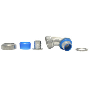 MA-Line MA-E5090A 1/2 Conector Liquid Tight Codo, 90 grados MA-Line MA-E5090A 1/2 Conector Liquid Tight Codo, 90 grados