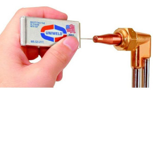 Uniweld TCM Tip Cleaner Set Tip savers Master Sizes 75-30  26064 21 Cleaner Wires File Included