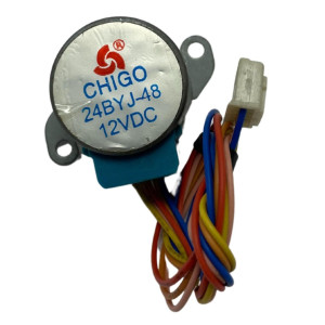 Motor 24BYJ48 4 Phase 5 Wire 12V DC Stepper Motor Universal Air Conditioner Replacement Fan Motor Reduction Gear Motor  Motor 24BYJ48 4 Phase 5 Wire 12V DC Stepper Motor Universal Air Conditioner Replacement Fan Motor Reduction Gear Motor