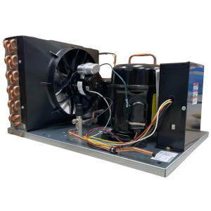 Tecumseh AKA9463ZNADG 3/4+ HP Unidad Consensadora, Media/Temp, Compatible con R404A, 208-230 V,1 Ph, 60 Hz