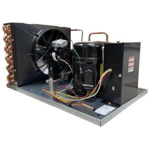 Tecumseh AKA9463ZNADG 3/4+ HP Unidad Consensadora, Media/Temp, Compatible con R404A, 208-230 V,1 Ph, 60 Hz