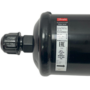 Danfoss 023Z0051 Filtro Secador DML 305 5/8 pulg / 16mm, 30 pulg cu, conexiones Abocardadas Flare