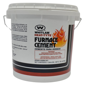 MA-Line MA-HT1 Furnace Cement Gallon, Asbestos Free, Grey, High Heat, 0 F to 3000 F