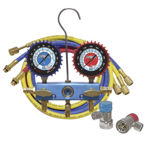 Uniweld Juego Manometro Automotriz 60pulg Soft Magic R134a/R-1234yf con Acoples 90478/90479 Esfera 2-1/2 LPF 90008 Uniweld Juego Manometro Automotriz 60pulg Soft Magic R134a/R-1234yf con Acoples 90478/90479 Esfera 2-1/2 LPF 90008