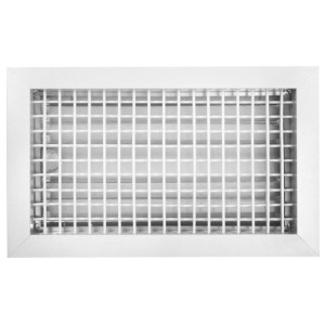 Laminaire L-VH 48x10 pulg Rejilla de Suministro para Pared con Doble Deflexión Laminaire L-VH 48x10 pulg Rejilla de Suministro para Pared con Doble Deflexión