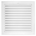 Laminaire L-RF-F1818 18x18 in Registration Grille With Filter, White Aluminum