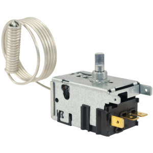 Danfoss 077B7339 Termostato de control refrigerador 077B6909 Cut-in Frio 5.0C Cut-out Frio -12.0C Cut-in Caliente 5.0C Cut-Out Caliente -5.3C Capilar 1200mm
B6 (Empaque Industrial)