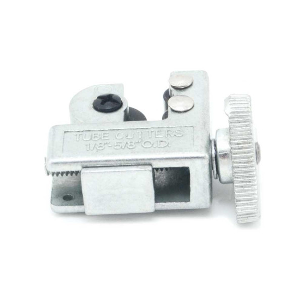 Appli Parts APT-TC127 1/8 in to 5/8 in Mini Tube Cutter for Copper, Aluminum, Steel, PVC and other soft metal pipe for Plumbing and HVAC/R Professionals and DIY Applications  Appli Parts APT-TC127 1/8 in to 5/8 in Mini Tube Cutter for Copper, Aluminum, Steel, PVC and other soft metal pipe for Plumbing and HVAC/R Professionals and DIY Applications