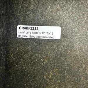 Laminaire R4BF1212 12x12 Register Box, Boot Insulated