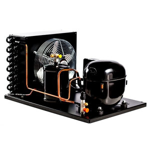 Embraco UNT0075MGD-A21A Condensing Unit 3/4HP Compatible with R404A, 208-230V/1ph/60hz M-HBP, w/NO Outdoor Cover