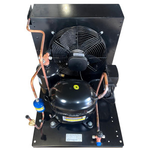 Embraco UNT0100MGD-A21A Condensing Unit 1HP Compatible with R404A, 230 V,1 Ph,60 Hz, MHBP, w/NO Outdoor Cover