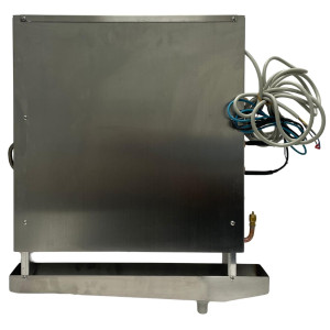 Oyon OER120232945TD-1 Evaporador Exhibidor, 1903 Btu/h a -8 C, Deshielo Electrico, 115/1/60 (V,Ph,Hz), 5 aletas por pulgada, Acero Inoxidable