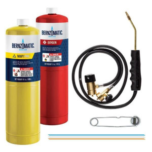 Bernzomatic Brazing Torch Kit Oxygen MAP-Pro WK5500OX 361487