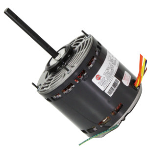 US Motors 8904 Motor 3/4 HP 1075 RPM, 115 V, 1 Ph, OAO, 3 Speed, 5.6 Frame, CCW Rotation from Lead End, Reversible, 6 Poles, Includes 15 MFD 370 VAC Run Capacitor, Model K055WPY1412012B