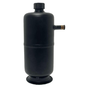 Appli Parts APLR-01 Tanque Recibidor de Liquido 1 Litros 1/4 pulg ODF Entrada x 1/4 pulg ODF Salida Conexion Rotolock 1 pulg SAE x 1/4 pulg ODF