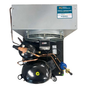 Embraco UNT6217GKV2 Condensing Unit 3/4HP Compatible with R404A, 208-230v/1ph/60Hz MHBP (w/NO Outdoor Cover)
