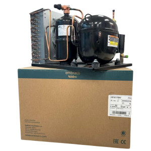 Embraco UNT6217GKV2 Condensing Unit 3/4HP Compatible with R404A, 208-230v/1ph/60Hz MHBP (w/NO Outdoor Cover)